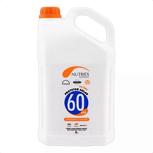 Protetor Solar Nutriex Fps60 4 Litros