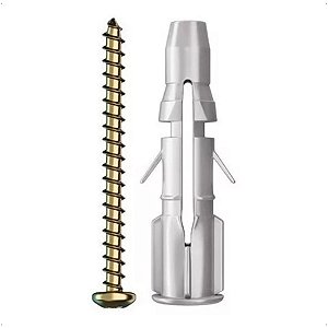 Bucha + Parafuso 6mm Sfor
