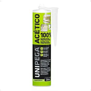Silicone Unipega Acetico 260g Incolor