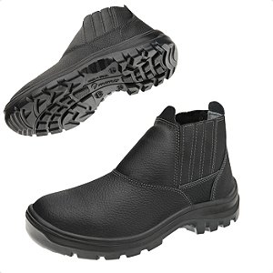 Bota Botina Segurança Bico Pvc Vulcaflex Marluvas 10vb48 Bp