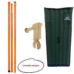 Vara De Manobra 3 Elementos CabeÇote Bolsa
