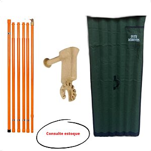 Vara De Manobra 6 Elementos CabeÇote Bolsa