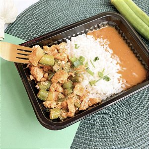 Frango com quiabo fit - 450g