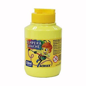 Tinta Guache 250 Ml Amarelo Limao Cod 504 Acrilex