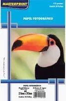 Papel Fotografico 115g Pacote com 50 Unidades Masterprint