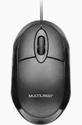 Mouse Classic com Fio Usb Preto Mo300 Multilaser