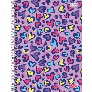 Caderno Univ Capa Dura 12 Materias D+ Mais Feminino Tilibra