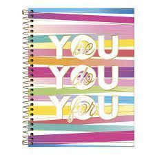 Caderno Univ Capa Dura10 Materias Be Nice 160fls Tilibra