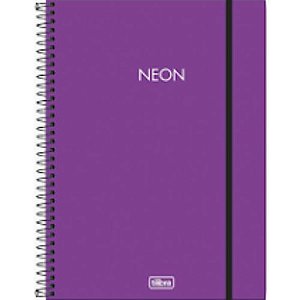 Caderno Univ Cpp 1 Materia Neon Violeta 80f Tilibra