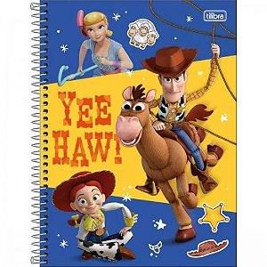 Caderno Univ Capa Dura 1 Materia Toy Story 80f Tilibra