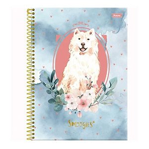 Caderno Univ Capa Dura 10 Materias Smoogies Foroni