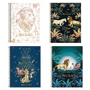 Caderno Univ Capa Dura 1 Materia Rei Leao 80f Tilibra