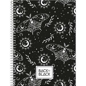Caderno Univ Capa Dura 1 Materia Back To Black Foroni