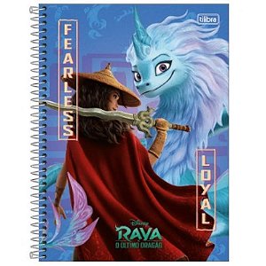 Caderno Univ Capa Dura 1 Materia Raya  80f Tilibra