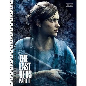 Caderno Univ Capa Dura 10 Materias The Last Of Us 160f Tilibra