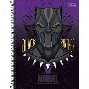 Caderno Univ Capa Dura 10 Materias Marvel Power 160f Tilibra