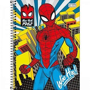 Caderno Univ Capa Dura 1 Materia Spider Ffh 80f Tilibra
