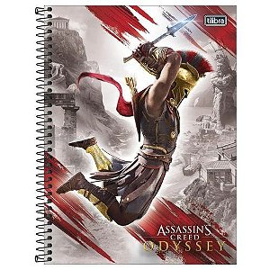 Caderno Univ Capa Dura 12 Materias Assassins Creed 192f Tilibra