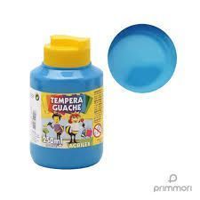 Tinta Guache 250Ml Azul Celeste Evident