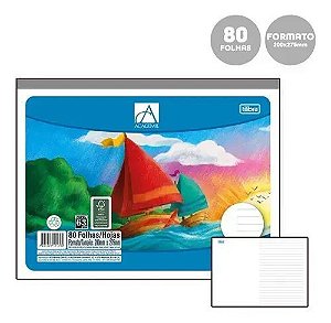 Bloco Meia Pauta Sapec 80 Fls Tilibra