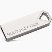 Pendrive Diamond Metalico 128gb Multilaser