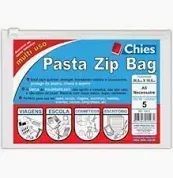 Pasta Zip Bag Safe Makeup A5 26x18cm Pacote com 5 Unidades Hemon