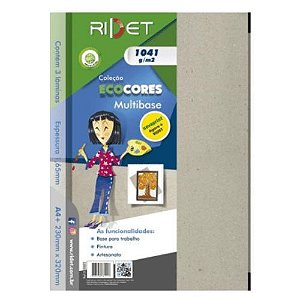 Bloco Ecocores Multibase A4+ 1041g com 3 Laminas Ridet