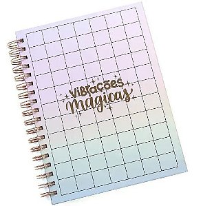 Caderno Colegial CD Vibracoes Magicas 90G 80 Folhas Merci