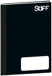 Caderno Brochurao Preto Stiff 96Fls Jandaia