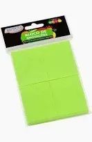 Bloco Smart Notes 38x51MM Verde Neon 100FLS 4 Blocos Brw