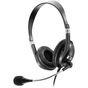 Fone De Ouvido Headset Acustico com Microfone Multilaser