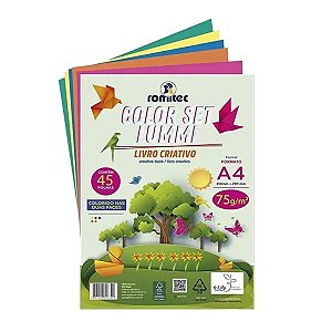 Bloco Criativo Lummi A4 75GR 45Fls Romitec