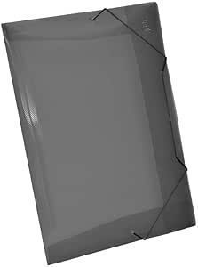 Pasta com Elastico Pvc Fc Oficio Fina Fume Acp