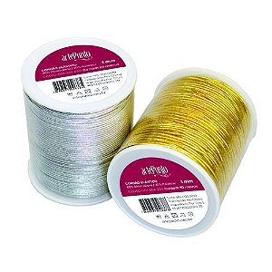 Cordao Elastico Prata com 50m Artepunto