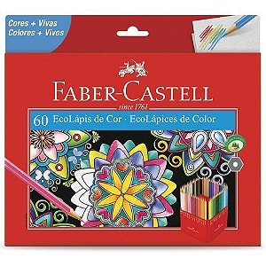Ecolapis de Cor 60 Cores Faber Castell
