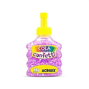Cola Confetti 95g Algodao Doce Acrilex