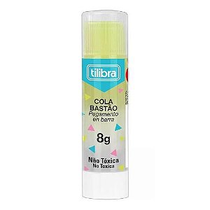 Cola Bastao 8G Transp Color Tilibra