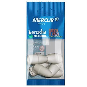 Borracha Ponteira Branca Bl C/ 6 Mercur