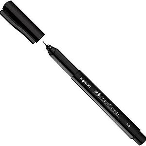 Caneta Supersoft Pen 1.0MM Preta Faber Castell