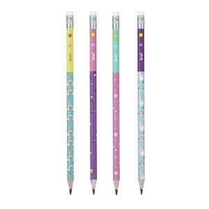 Lapis Hb Resina Sextavado Magic com Borracha Brw