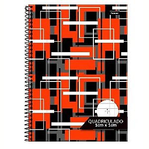 Caderno Univ CD Quadriculado 1x1 8 Folhas Foroni