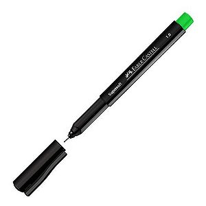 Caneta Supersoft Pen 1.0MM Verde Faber Castell