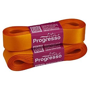 Fita de Cetim CF005 22mmx10m 066 Laranja Progresso