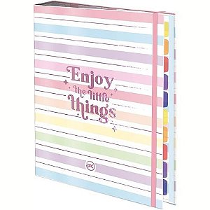 Caderno Argolado Colegial Enjoy 48 Folhas Dac