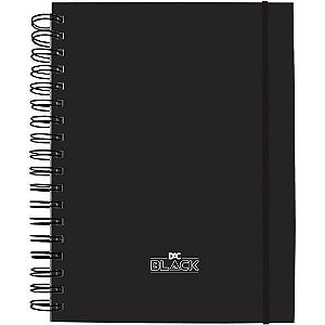 Caderno Smart Colegial All Black 10 Div 80 Folhas Dac