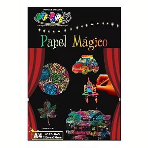 Papel Magico A4 Multicolor 210X297MM 5 Folhas Off Paper