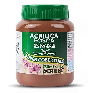 Tinta Acrilica Fosca 250ML Marrom Cod 531 Acrilex