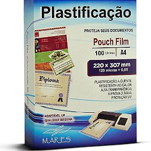 Pola Seal N 0,05 220X307MM A4 Folha Unidade Mares
