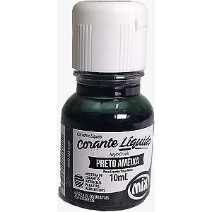 Corante Liquido Preto Ameixa 10ML Mix