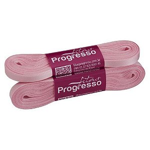 Fita de Cetim CF001 7mmx10m 310 Rosa Bebe Progresso